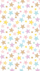 colorful stars background