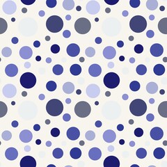 seamless pattern with color circles