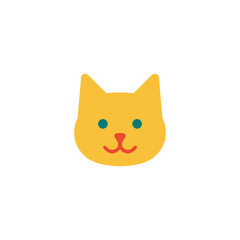 Cute Cat Face Icon