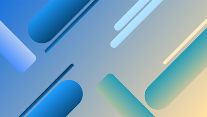 ABSTRACT BACKGROUND ELEGANT ORANGE BLUE GRADIENT SMOOTH LIQUID COLORFUL DESIGN WITH DIAGONAL GEOMETRIC SHAPES VECTOR TEMPLATE GOOD FOR MODERN WEBSITE, WALLPAPER, COVER DESIGN 