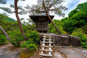 長野県 寝覚の床の風景