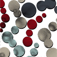 Abstract template background idea design style dark red green cream vector