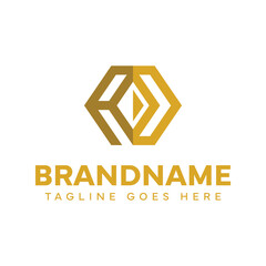 Letters AO Diamond Logo, symbolizing elegance, strength, and premium identity