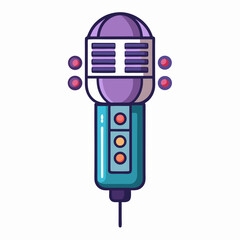 vector microphone icon