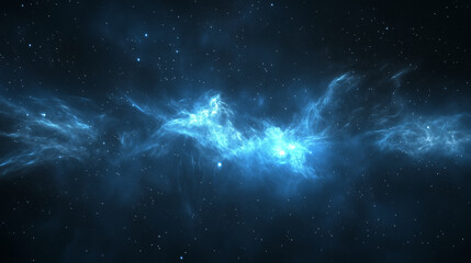 Mysterious pulsating cosmic object in a starry galaxy, revealing the wonders of astronomical discovery