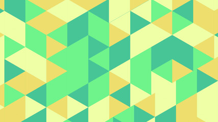 Abstract colorful seamless geometric pattern polygon mosaic vector background illustration. Modern geometric abstract seamless pattern vector background. Ornagte low poly background design.