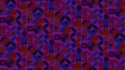 Abstract colorful seamless geometric pattern polygon mosaic vector background illustration. Modern geometric abstract seamless pattern vector background. Ornagte low poly background design.
