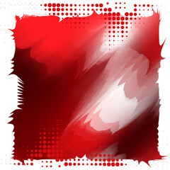 abstract color grunge burst vector idea design red white dot