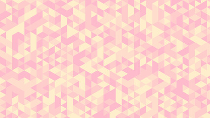 Abstract colorful seamless geometric pattern polygon mosaic vector background illustration. Modern geometric abstract seamless pattern vector background. Ornagte low poly background design.