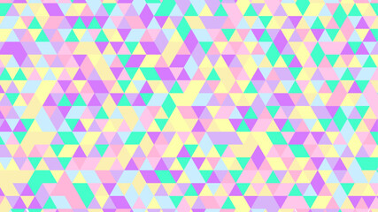 Abstract colorful seamless geometric pattern polygon mosaic vector background illustration. Modern geometric abstract seamless pattern vector background. Ornagte low poly background design.