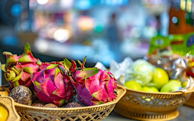 Street food sold at Ao Nang Landmark Night Market, Thailand