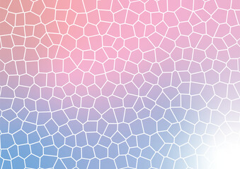 Obraz premium Mosaic texture style create vector geometric background colorful gradient 