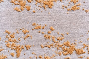 Worn Paper Texture with Muted Brush Strokes in Ash and Orange