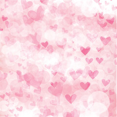 bokeh love heart background