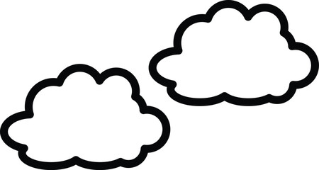Cloud iconn, Cloud iconn cloud, sun, summer, weather, sky, cloud-sun, sunny, vacation, beach, heat, cool, cloudy, day, hot, season.
