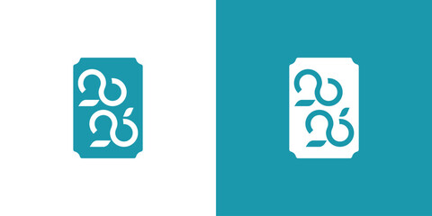 Creative happy new year 2026 logo design with modern concept