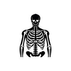 Human Skull Silhouette Bundle – Vintage Death Symbol Vector Art for Dark Design