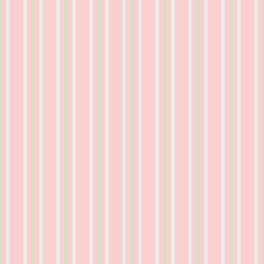 Stripes seamless pattern. Vertical peach and green shirt striped.