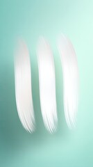 Three Bold Vertical White Strokes on Powder Blue Gradient Background