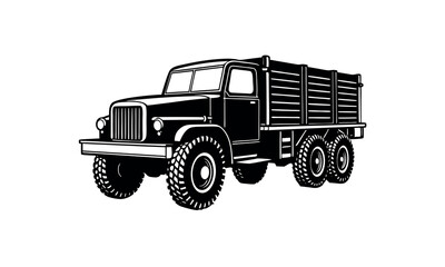 vector vintage style Tractor Vector Clipart Agricultural Silhouette for Farm and Field Wor