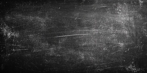 Dark surface with numerous scratches and marks