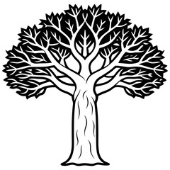 Spirit of the Baobab Tree &ndash; African Vector Design
