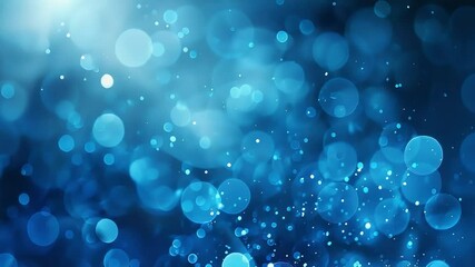 Aqueous luminescence Bubbles and shimmering particles footage - Powered by Adobe