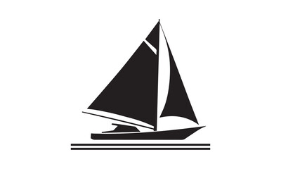 Sailing icon vector illustration art design