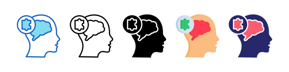 Solution Multiple Style Icon Set Collection.