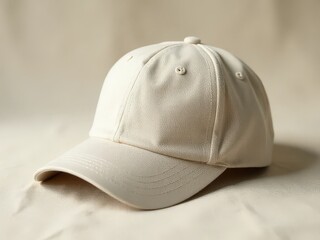 Beige Baseball Cap Studio Shot Fashion Accessory