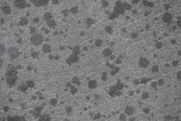 A patio tile with raindrops in summer. High-quality photo