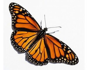 butterfly on a white background