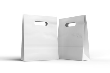 Paper Bag, 3D Illustration