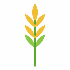 Vector art illustration of a sapling