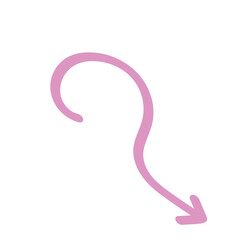 Cartoon Style Arrow Rotation