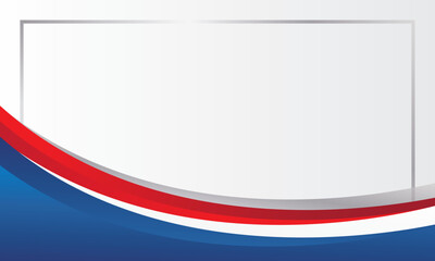 Blue red gradient abstract background for business or certificate