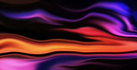 4K Beautiful color gradient background with noise. Abstract pastel holographic blurred grainy gradient banner background texture Colorful digital grain soft noise effect Nostalgia, vintage, retro