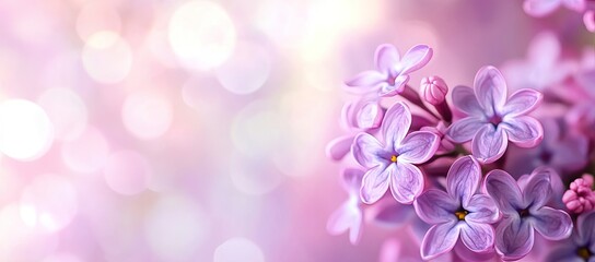 Delicate lilac blossoms in soft focus (1)
