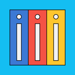 Files single icon vector illustration