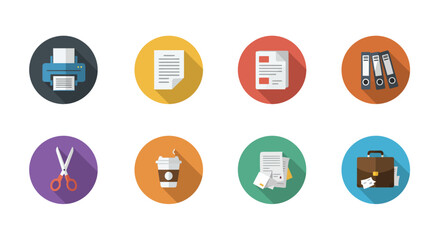Website Navigation Icons: Essential UI Elements - Vector Illustration 2