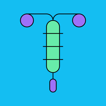 Tapon single icon vector illustration