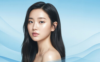 여름 물놀이, 행복한 여성, Summer Water Fun, Happy Woman