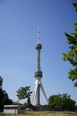 Obraz premium Tashkent Tower in Uzbekistan - ウズベキスタン タシュケントタワー 
