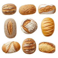 Whole grain bread, Sliced whole grain bread with a golden-brown crust, showcasing its hearty...