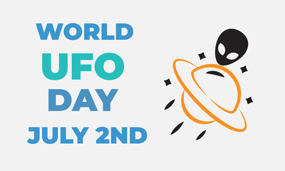 World UFO day banner 2025