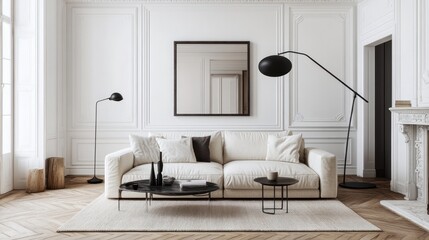 Elegant living room interior