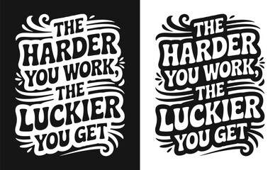 Fototapeta premium Motivational quote typography t-shirt design 