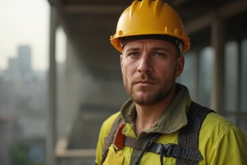 portrait of a construction worker
