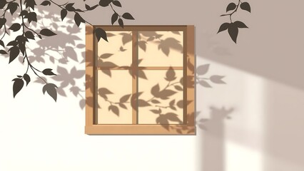 Leaf Shadows on a Wall