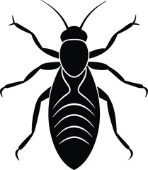  termite silhouette vector.